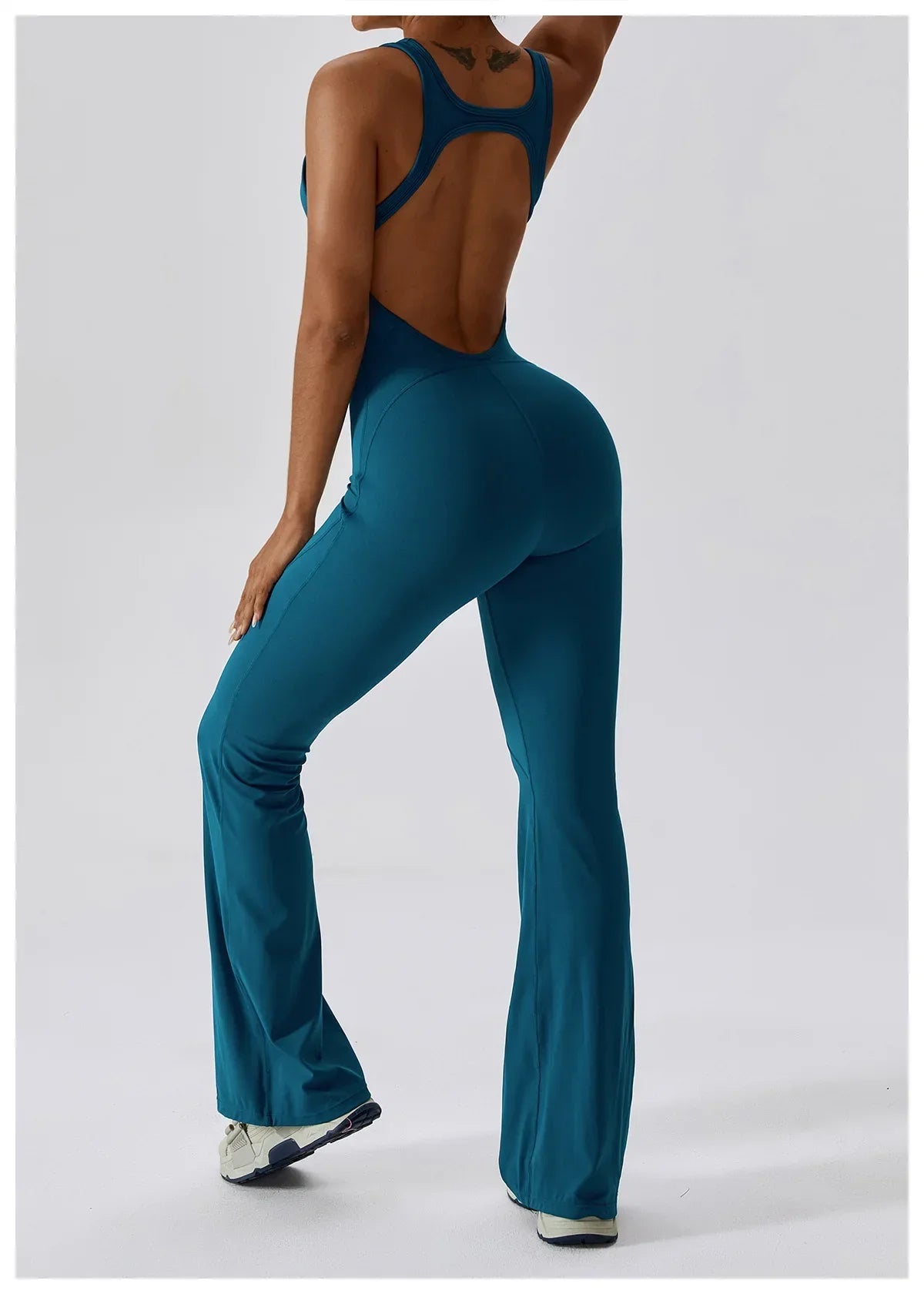 V Jumpsuit Gym Set - Empire P.E