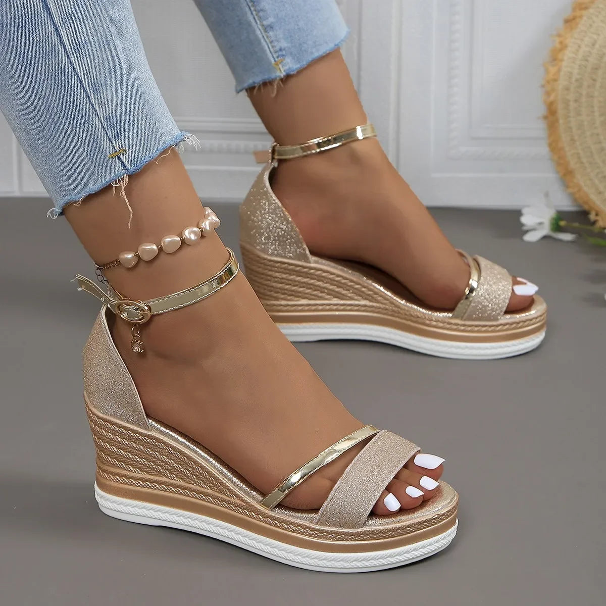 Women's New Casual Platform High Heel Shoes