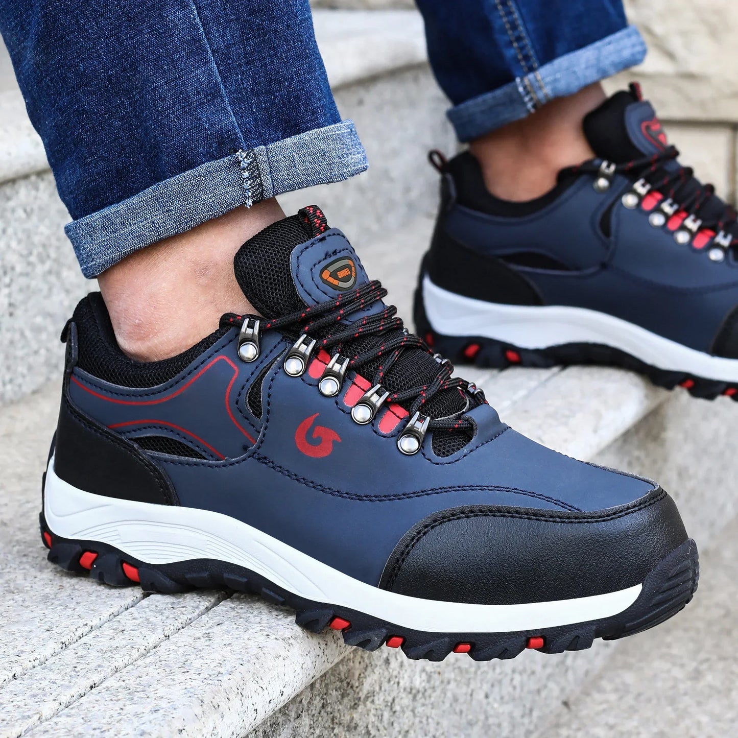Steel Toe Cap Shoes For Men Work Boots - Empire P.E