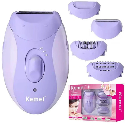 4in1 Women Epilator Electric Shaver Rechargeable - Empire P.E