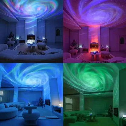 LED Galaxy Light Colorful Galaxy Sky Projector Bedroom Night Light - Empire P.E