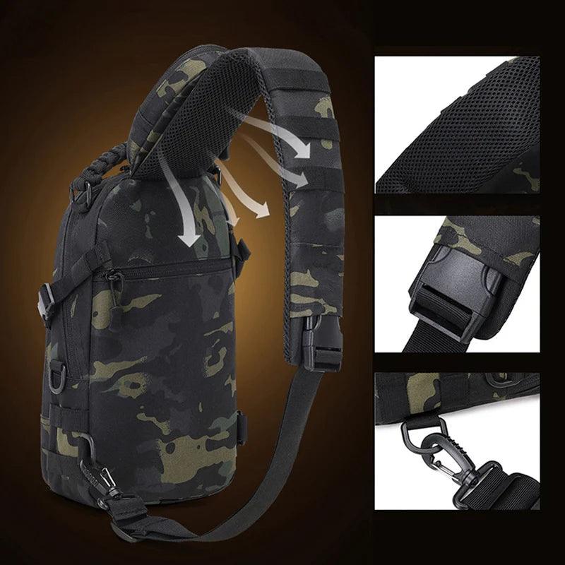 Camping Chest Bag Tactical Backpack for Men Sport Shoulder - Empire P.E