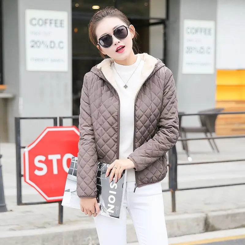 New Women's Warm Cotton Coat - Empire P.E