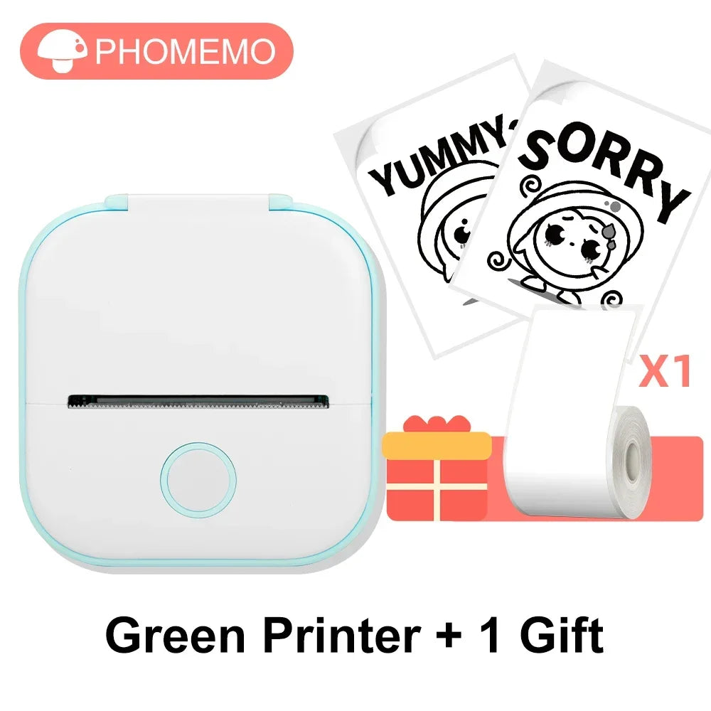 T02 Wireless Pocket Thermal Printer Portable - Empire P.E