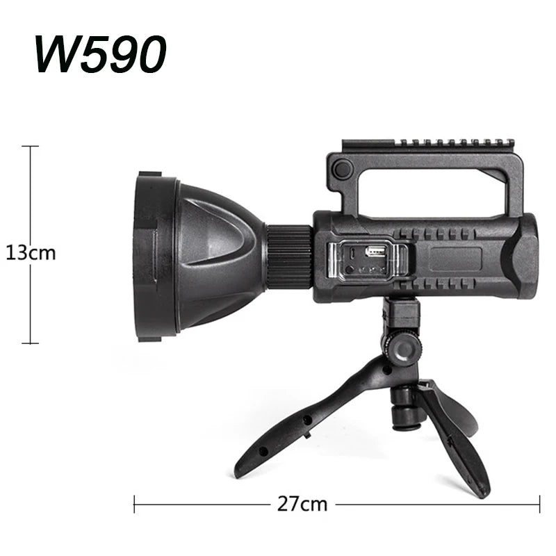 Rechargeable  Outdoor High Power Lighting Flashlight