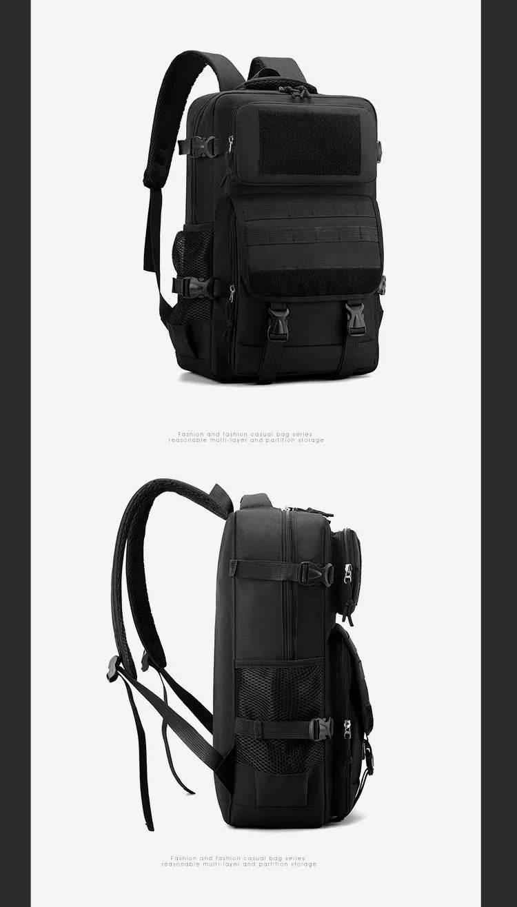 40L Waterproof Outdoor Tactical Backpack Men Travel Daypack Climbing Hiking Trekking Hunting Fishing Camping Sports Rucksacks - Empire P.E