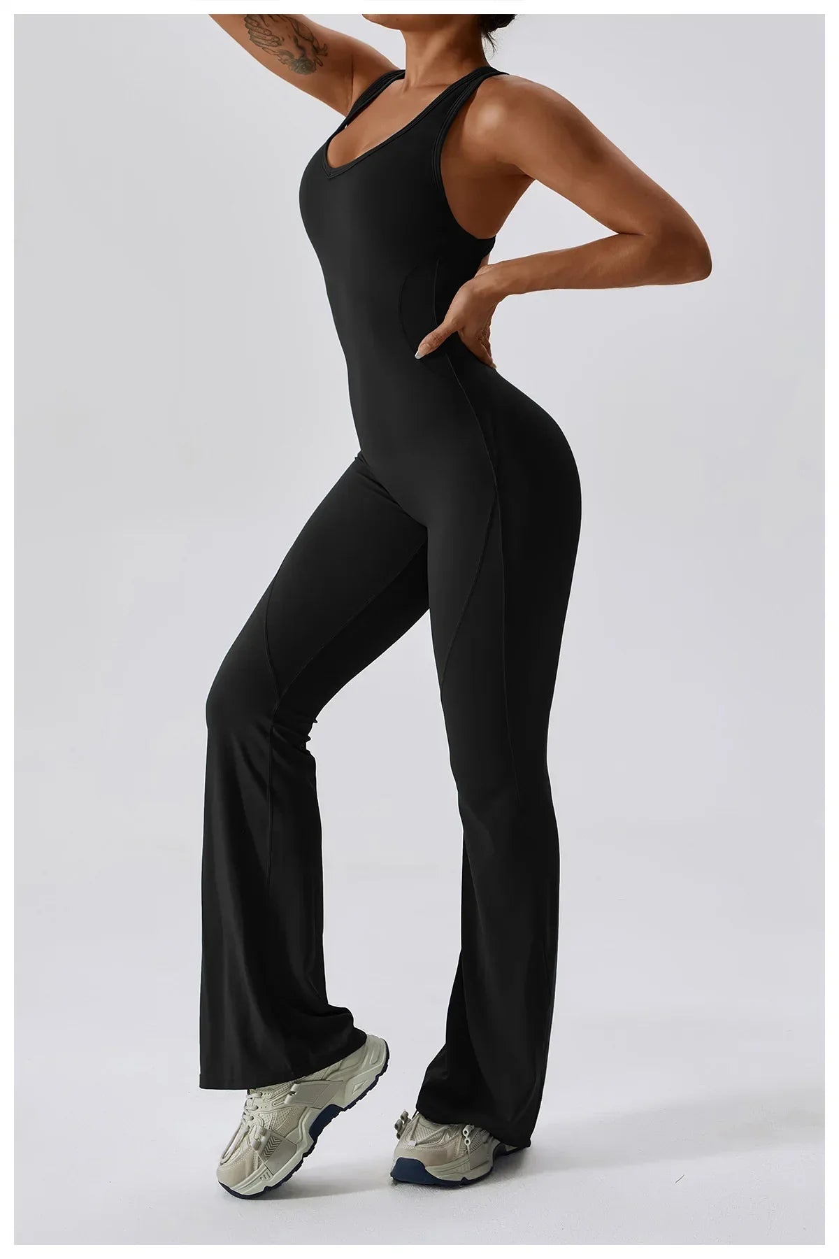 V Jumpsuit Gym Set - Empire P.E