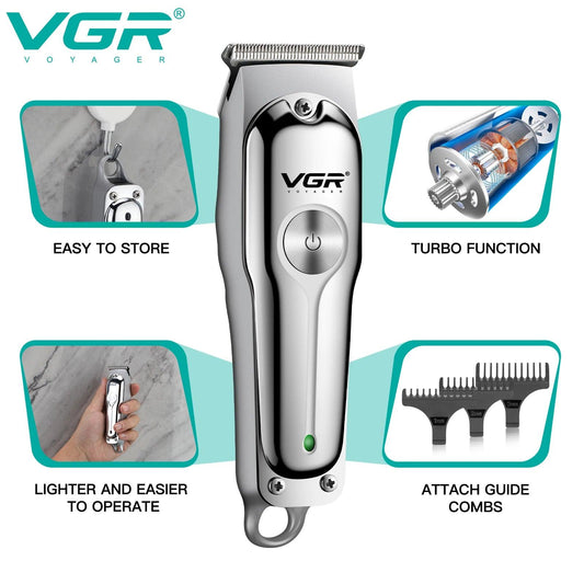 VGR Hair Trimmer Professional Hair Clipper Wireless - Empire P.E