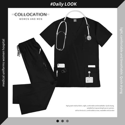 Anesthetist Nursing Uniform Suit