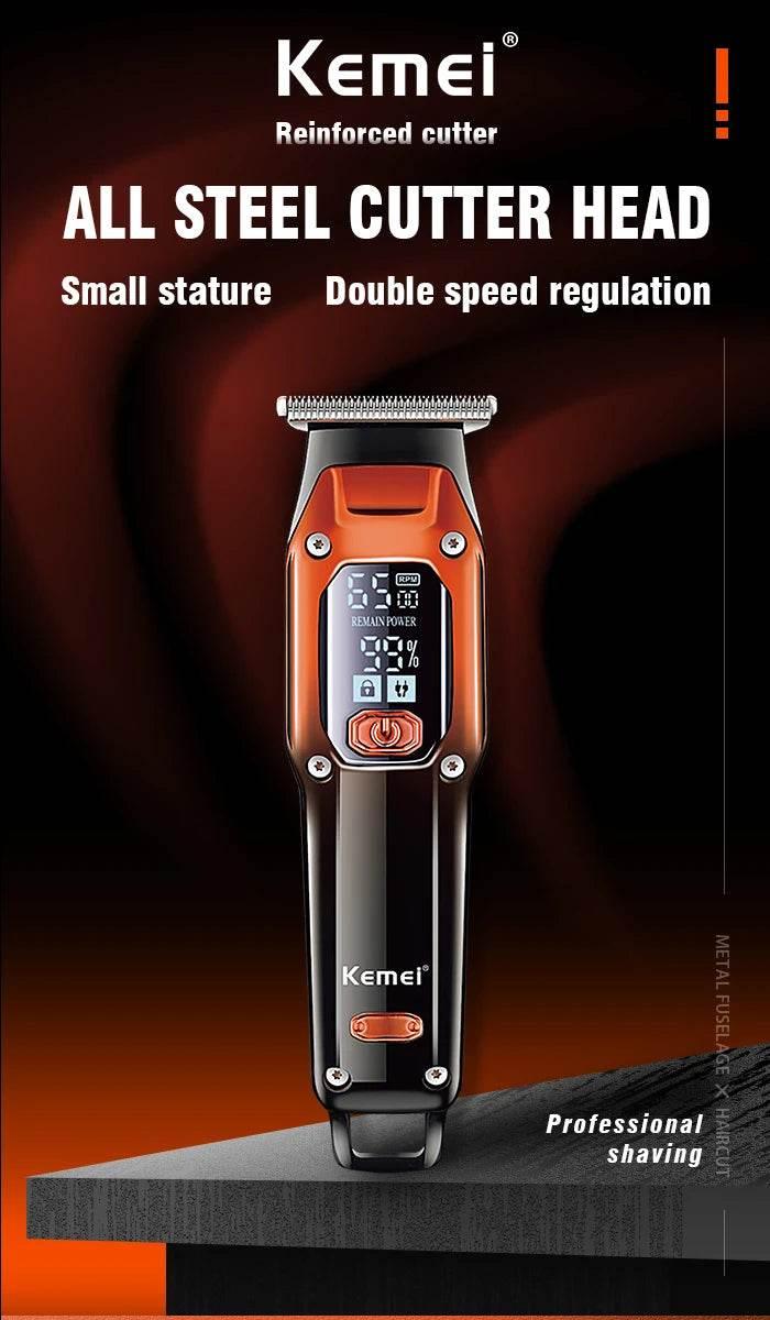 Wholesale Rechargeable Hair Trimmer Kemei km-658 Machine Hair Cut Razor Men'S Hair Clippers barber - Empire P.E