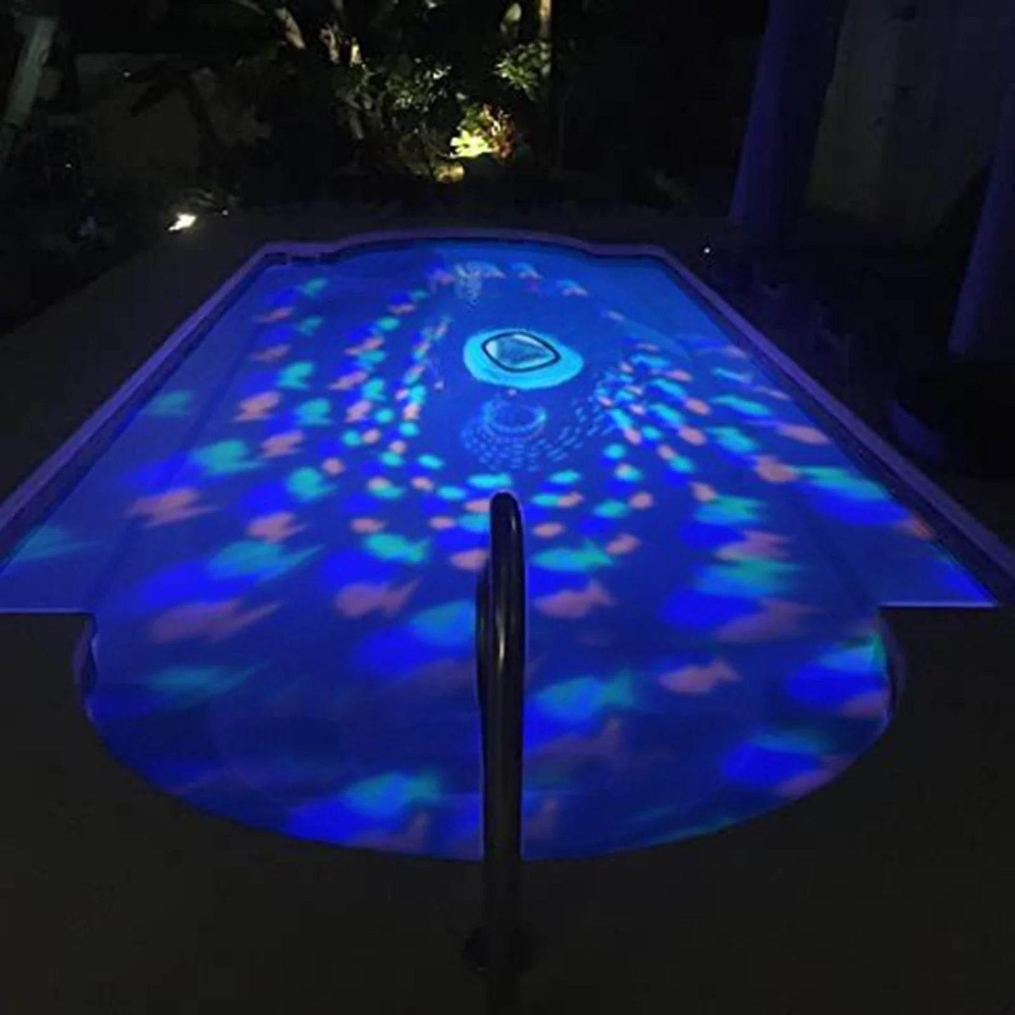 Swimming Pool Lights 4 Colors 5 Mode Cute Fish Pattern Light Underwater Pool Party Lights Floating Projector Lights Garden Decor - Empire P.E
