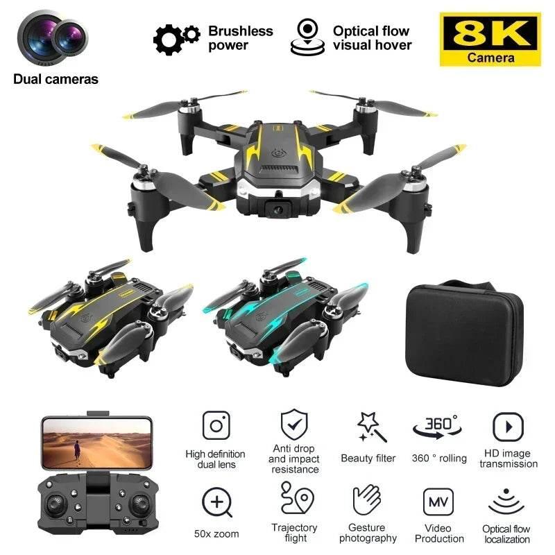 Drone G6 Pro 5G GPS Brushless Motor Professional 8K HD Aerial Photography Obstacle Avoidance UAV Four-Rotor Helicopter Toys - Empire P.E