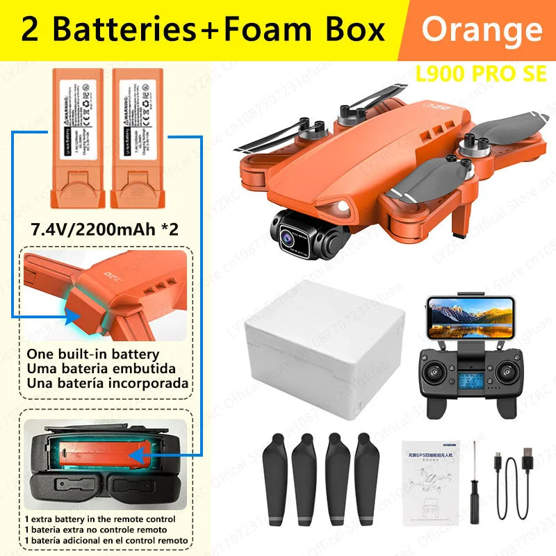 Motor GPS 4K Professional Drone