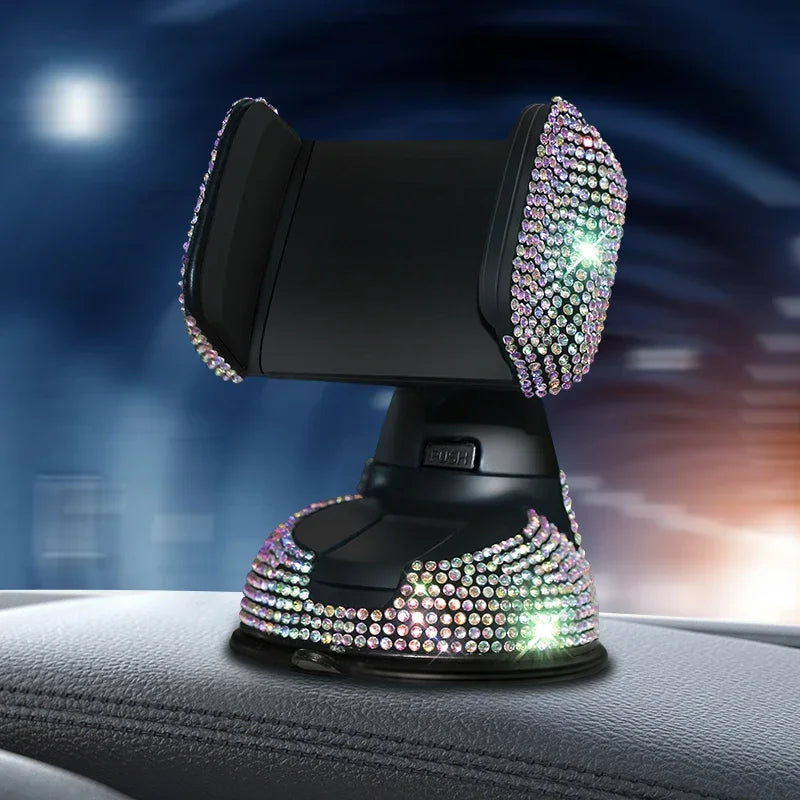 Crystal Car Phone Holder