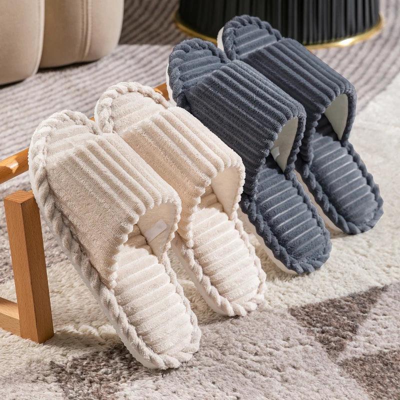 Men's open Toed Slippers Autumn and Winter Indoor Anti slip - Empire P.E