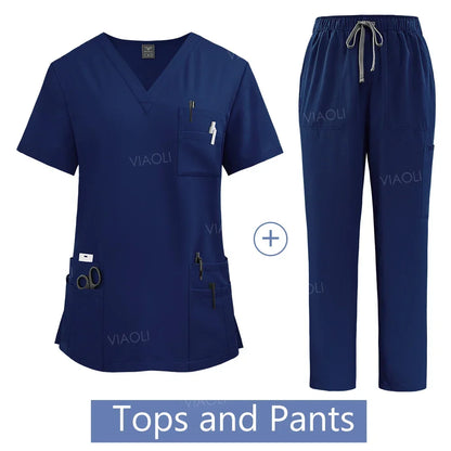 Medical Uniform Scrubs Set