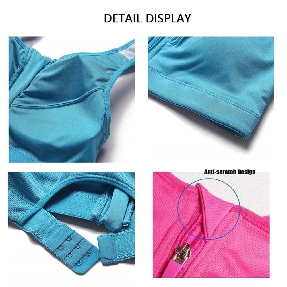 Fitness Women Sportswear Sports Bra Crop Top Feminine Sport Top Bras For Fitness Gym Female Underwear Running Push Up Brassiere - Empire P.E