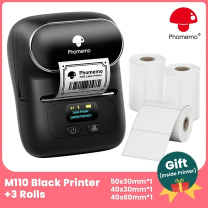 M110 Label Printer Mini Printer Portable - Empire P.E
