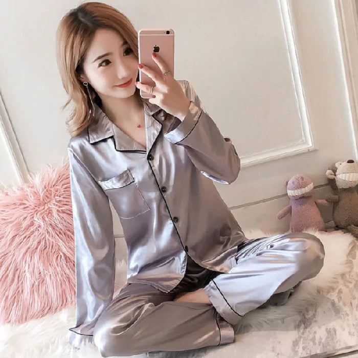 Ice Silk Pajamas - Empire P.E