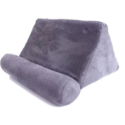 Pillow flat tablet holder supports the bed