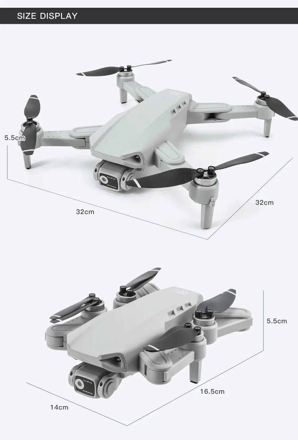 Drone L900 Pro 4K Professional 5G GPS HD Dual Camera Photography Brushless Foldable Quadcopter RC Distance 1.2KM Drones Toys - Empire P.E