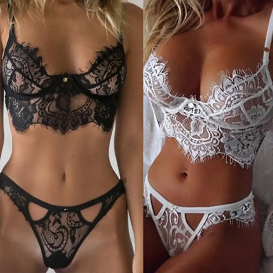 Lace Lingerie Set Breathable Fabric - Empire P.E