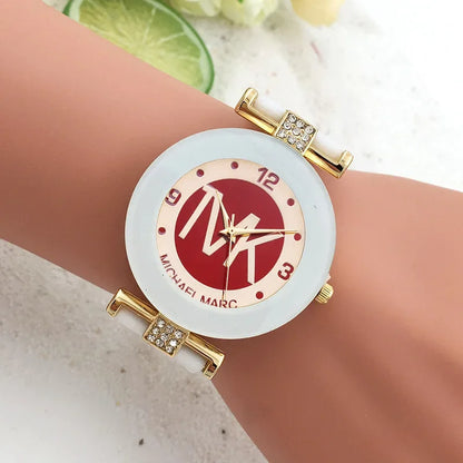 Womens Wristwatch Fashion Silicone Luxury
