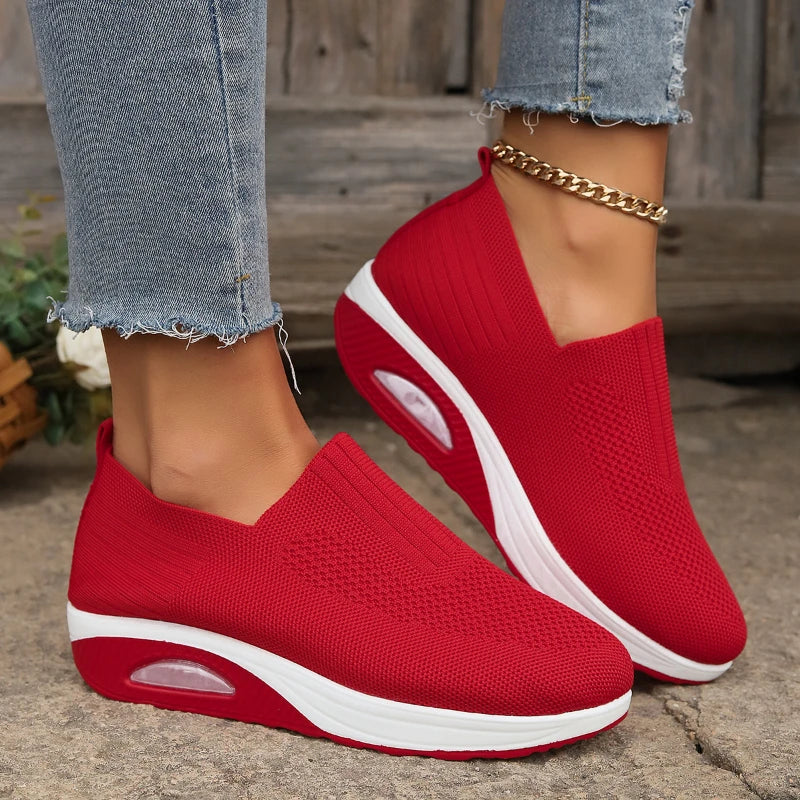 2025 Women's Solid Color Casual Shoes