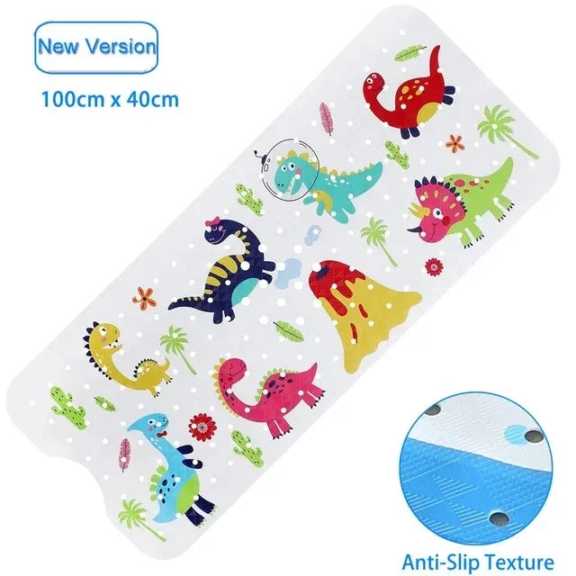 Large Cute Cartoon PVC Anti-Slip Shower Bathtub Mats - Empire P.E