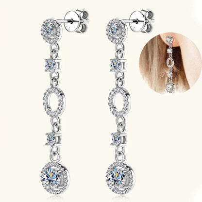 Moissanite Stud Earrings for Women - Empire P.E