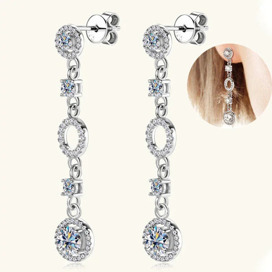 Moissanite Stud Earrings for Women - Empire P.E
