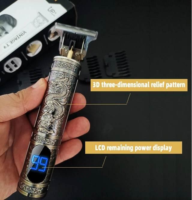 New WaterProof Professional Electric Shaver for Men Razor for Men Mower Beard Trimmer Barber Shaving Machine T9 Hair Clipper - Empire P.E