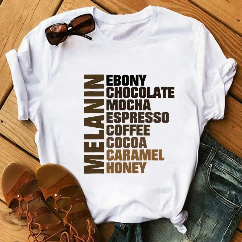 Black Girls Fashion Women T-Shirts - Empire P.E