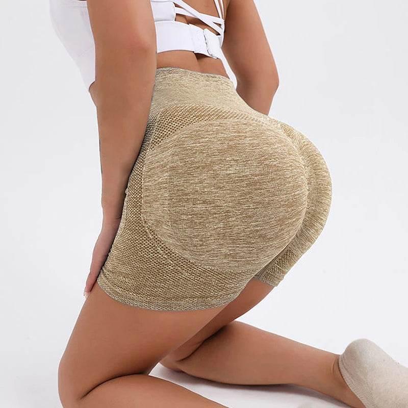 High Waist Push Up Gym Shorts Yoga Clothing - Empire P.E