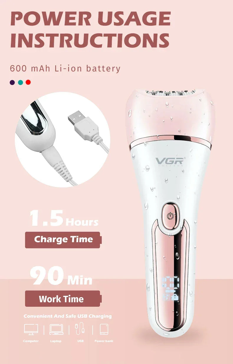 Electric Women Shaver Leg Body Hair Removal - Empire P.E