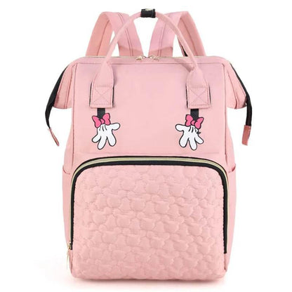 Personalized Name Mommy Bag Multi-functional Double Shoulder Storage Diaper Backpack for Outdoor Traveling Mom Gift - Empire P.E