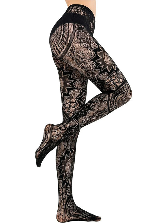 fishnet stockings sexy tattoo lace stockings - Empire P.E
