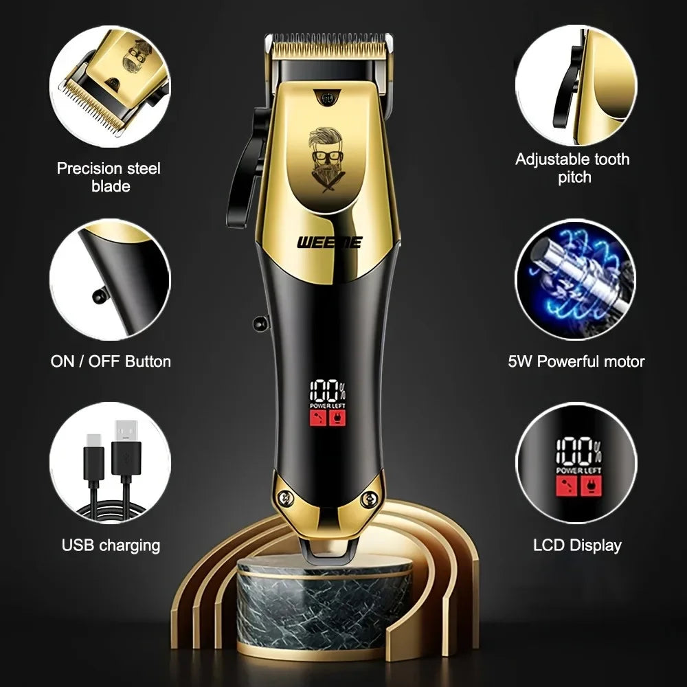 USB Rechargeable Hair Clippers for Men - Empire P.E
