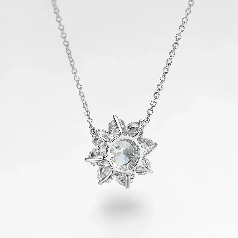 925 Sterling Silver Original Certified 2cttw Moissanite Jewelry Sets - Empire P.E
