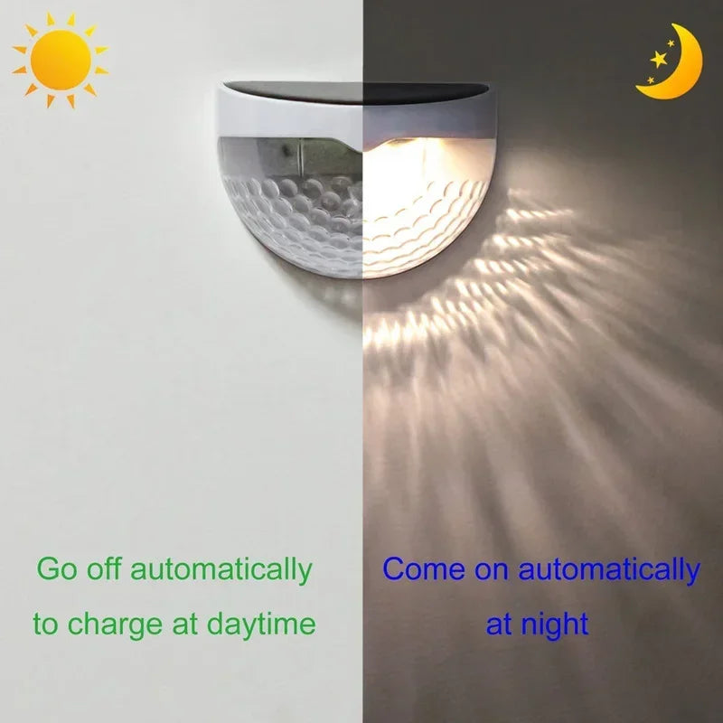 Solar Light Wall Lamps Outdoor Control Induction Courtyard Waterproof