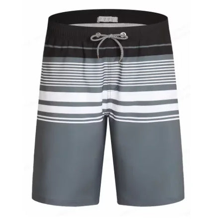 Men's 3D Print Graffiti Art Pattern Beach Shorts
