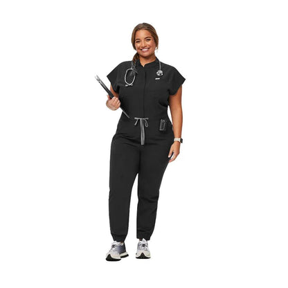 New Jumpsuits Medical Scrubs Uniform Short Sleeve