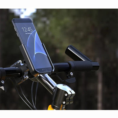 VIKEFON Aluminum Alloy Motorcycle Bike Bicycle Phone Holder for 4-7 inch Smartphone GPS Handlebar Mount Motorbike Accessories - Empire P.E
