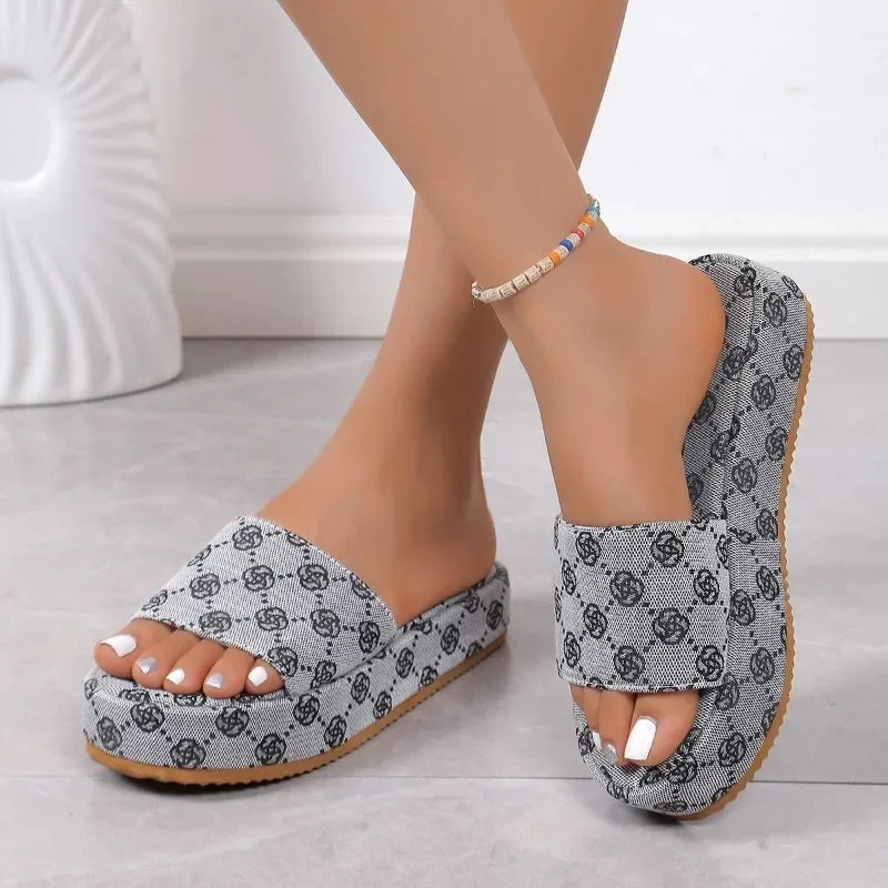 Women Platform Slippers 2024 - Empire P.E
