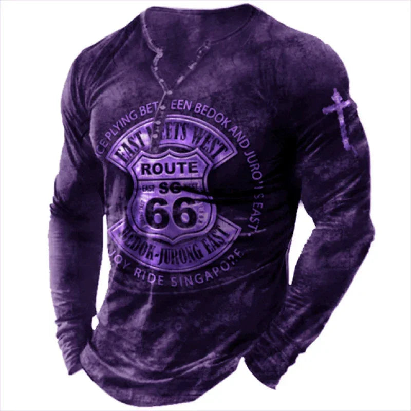 Men's Cotton Graphic T Shirts 3D Print - Empire P.E