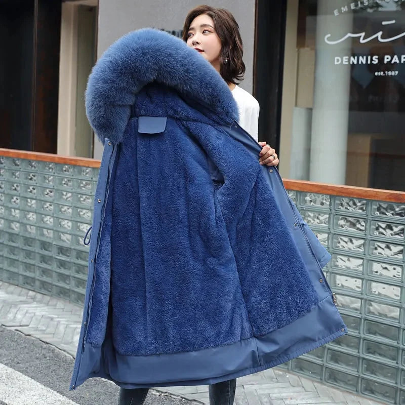 2025 New Women's Wool Liner Hooded Jacket - Empire P.E