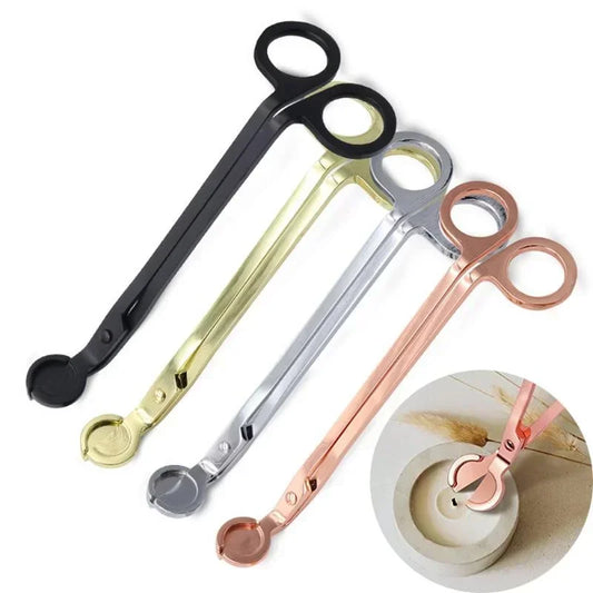 18cm/ 7 inch Candle Wick Trimmer Stainless Steel Scissors