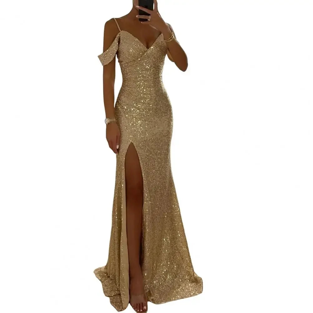 Women Sequin Suspender Dress Sexy Shiny - Empire P.E