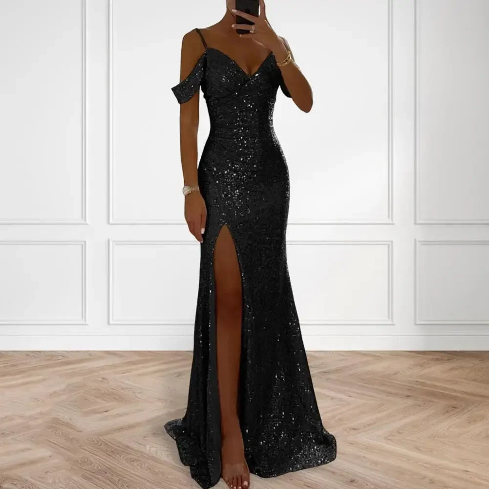 Women Sequin Suspender Dress Sexy Shiny - Empire P.E