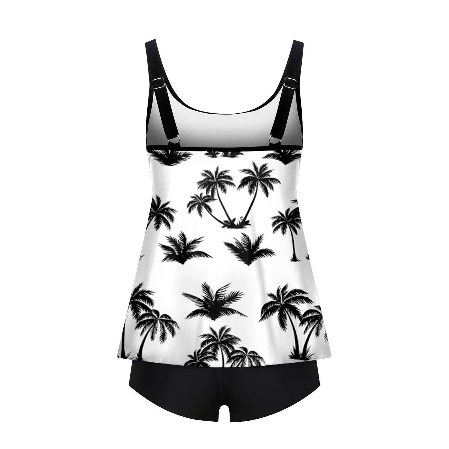 2024 Personality Popular Women's Swimsuit Sexy Printed Vest Shorts Swimsuit Two-Piece Set Soft And Comfortable Swimwear - Empire P.E